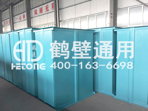 鹤壁通用TD带式斗式提升机车间现场图