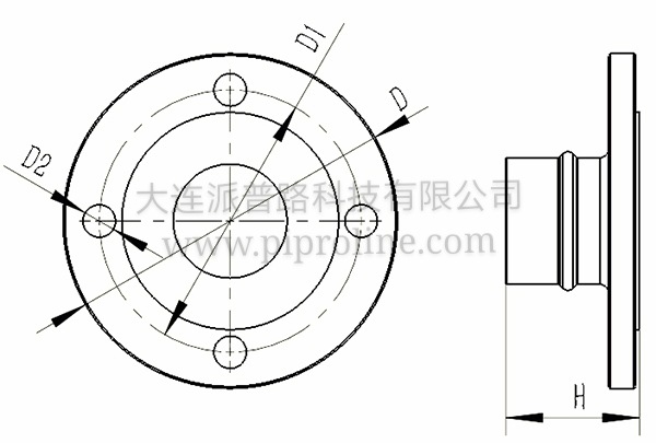 法兰图纸