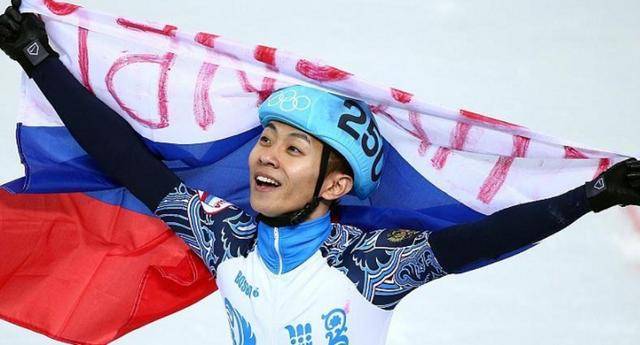 韩国短道男神，身披俄罗斯国旗一举夺冠，33岁夺得6金宣布退役
