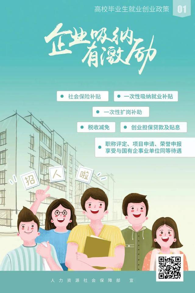 @高校毕业生 就业创业政策一图清（高校毕业生就业创业扶持政策）